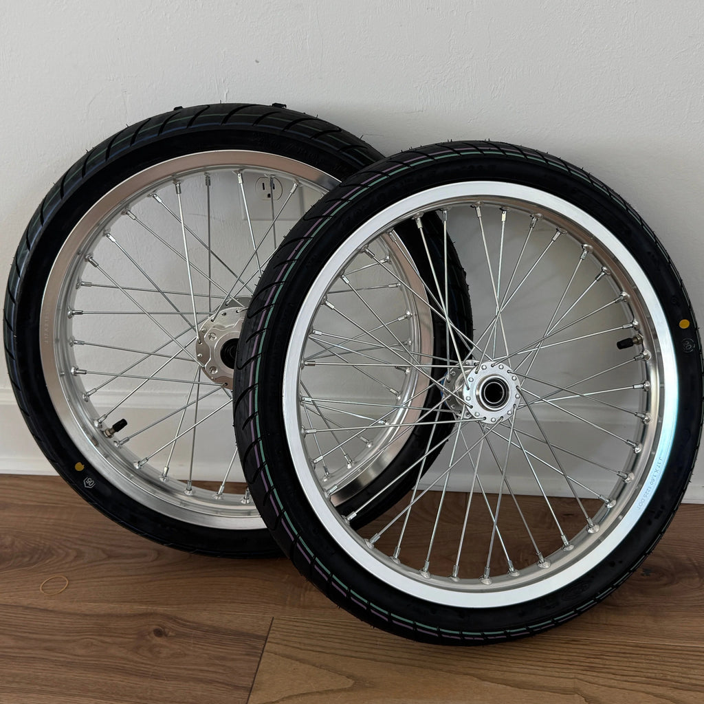 17" CST Chrome LBX/ERide Supermoto Kit