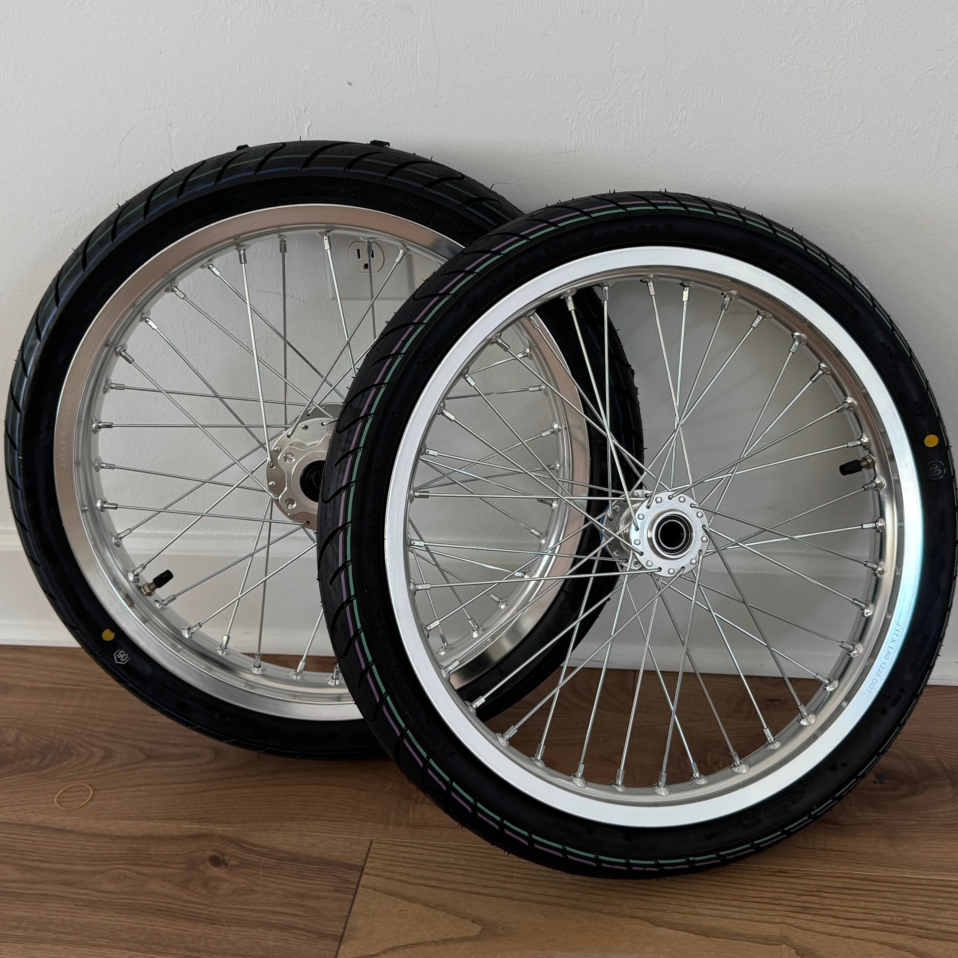 17" CST Chrome LBX/ERide Supermoto Kit