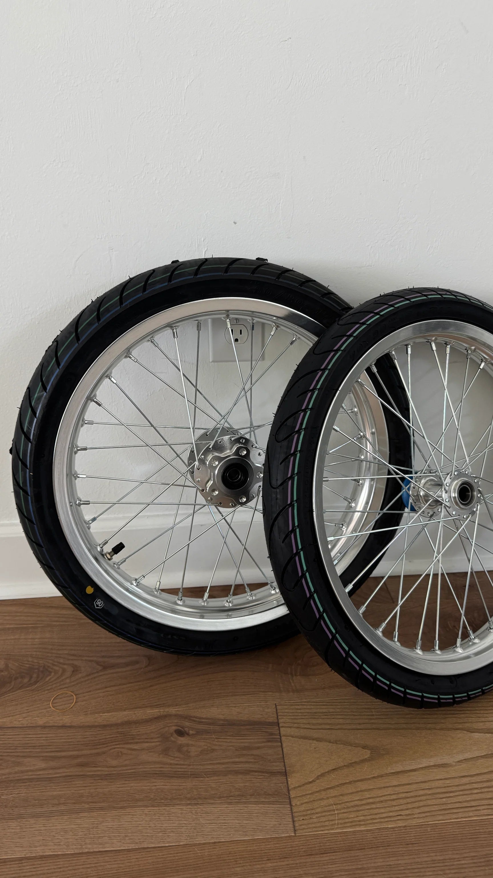 17" CST Chrome LBX/ERide Supermoto Kit