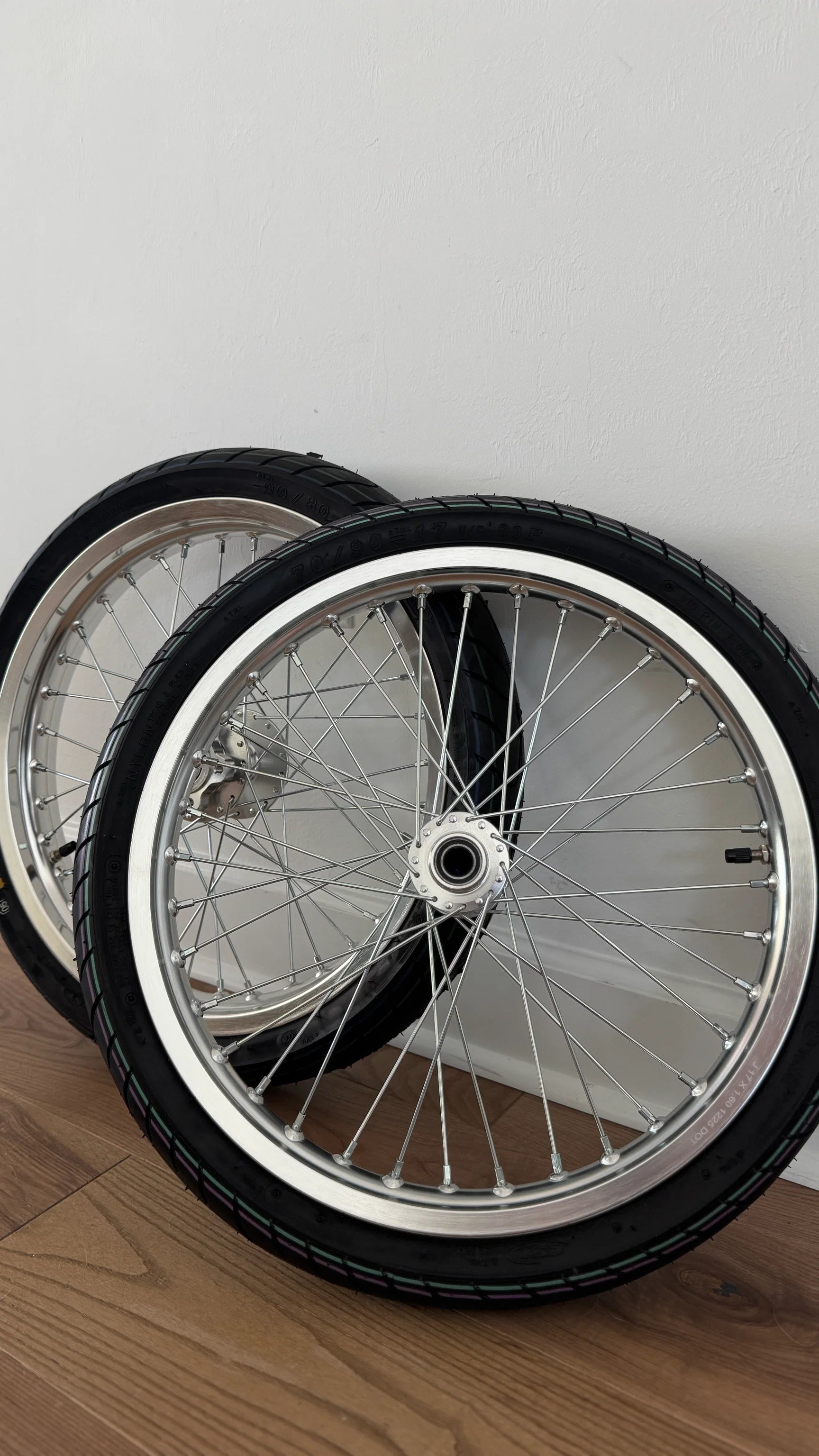 17" CST Chrome LBX/ERide Supermoto Kit