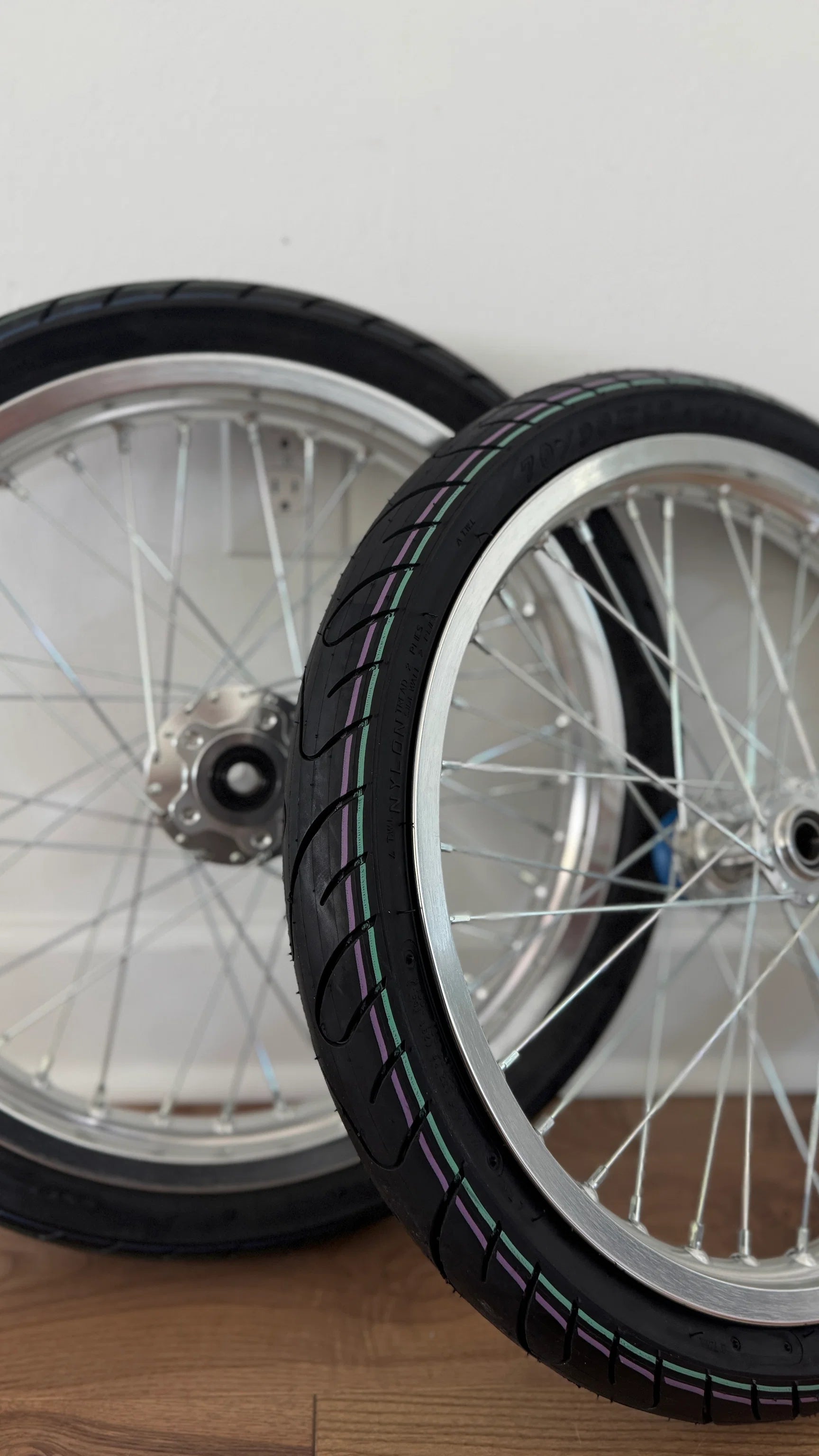 17" CST Chrome LBX/ERide Supermoto Kit