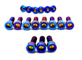 MXP Titanium RFloXa Hawk 31 Pro and Max Fork Bolt Kits (21 pcs)