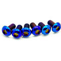 MXP Titanium Bolts for Fork Plastics/ Guards (Most Forks) (Set of 6)